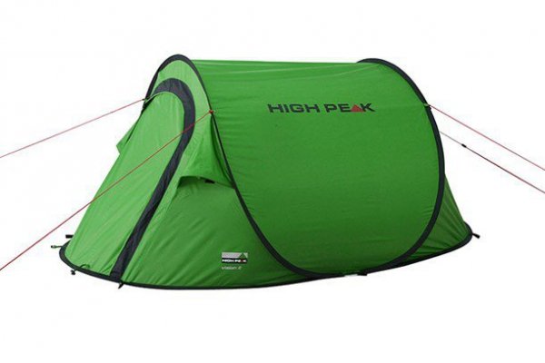 High Peak Vision 2 Zielony Namiot tunelowy