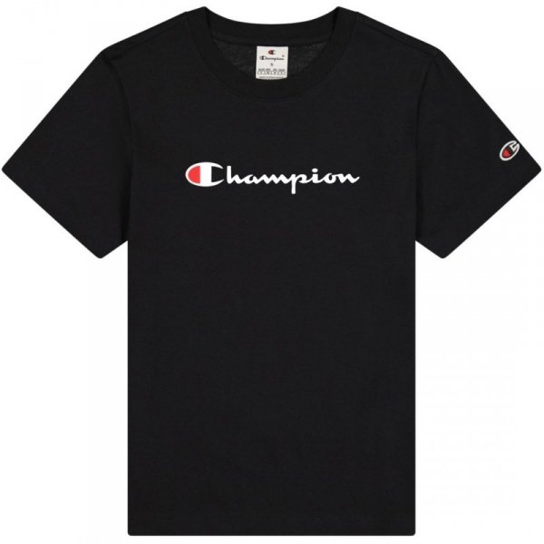 Koszulka damska Champion SS Tee czarna 117534 KK001 M