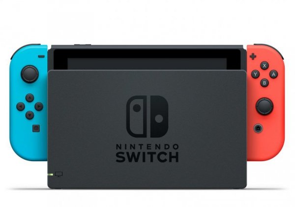 Nintendo Switch przenośna konsola do gier 15,8 cm (6.2&quot;) 32 GB Ekran dotykowy Wi-Fi Niebieski, Szary, Czerwony
