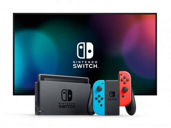 Nintendo Switch przenośna konsola do gier 15,8 cm (6.2&quot;) 32 GB Ekran dotykowy Wi-Fi Niebieski, Szary, Czerwony