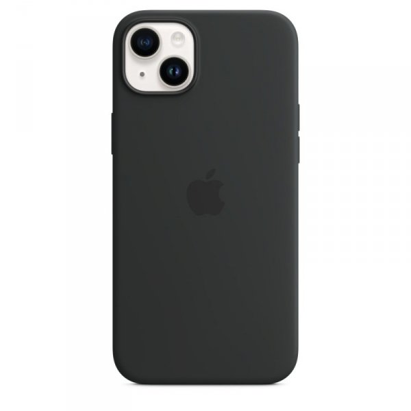 Silikonowe etui Apple z MagSafe Midnight Black, do iPhone 14 Plus