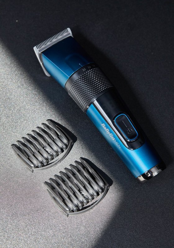 BaByliss Japanese Steel Digital Hair Clipper Czarny, Morski 45 Litowo-jonowa (Li-Ion)