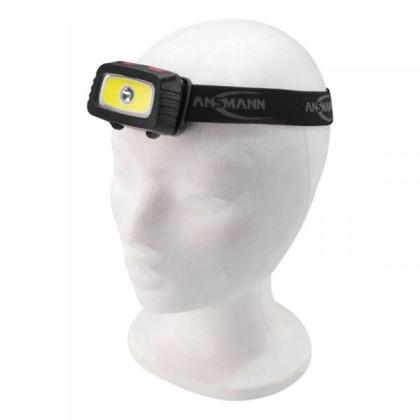 Ansmann HD200B Czarny, Szary Latarka czołowa LED