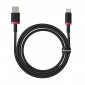 Kabel Baseus Dura USB-Typ C 60W 1m (czerwono-czarny) 