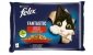 FELIX Fantastic królik, Jagnięcina - mokra karma dla kota - 4x85g 
