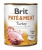 BRIT Paté & Meat z Indykiem - mokra karma dla psa - 800 g 