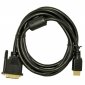 Kabel Akyga AK-AV AK-AV-11 (DVI-D M - HDMI M; 1,8m; kolor czarny) 