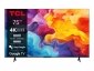 Telewizor TCL 75V6B LED 75'' 4K Ultra HD Google TV Dolby Audio DVB-T2 Czarny 
