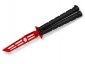 Nóż K25 RK-02195 Balisong Trainer Red 