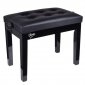 V-TONE ŁAWA 1 BK ława do pianina fortepianu CZARNA 