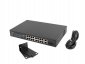 LANBERG SWITCH RACK 19 16X 100MB POE+/2X COMBO GIGABIT 250W NIEZARZĄDZALNY RSFE-16P-2C-250 