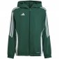 Kurtka dla dzieci adidas Tiro 24 zielona IM8796 152cm 