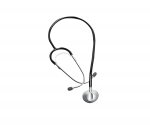 Riester anestophon- Stetoskop czarny 4177-01 Stetoskop z płaską aluminiową głowicą