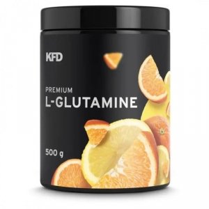 KFD Glutamine 500g Pomarańczowo-cytrynowy