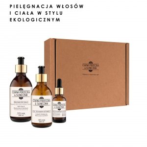 „Pielęgnacja włosów i ciała w stylu ekologicznym” Czarna porzeczka & Słonecznik