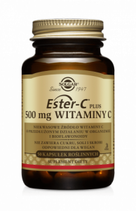Solgar Ester-C Plus 500 mg Witaminy C (Termin ważności 08/2023)