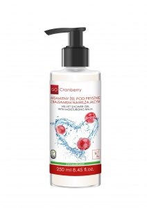Aksamitny Żel Pod Prysznic z Balsamem Nawilżającym GoCranberry 250 ml