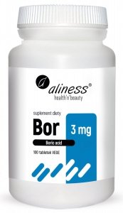 Bor 3 mg (kwas borowy) x 100 tabletek vege