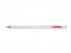 GIMA ołówek dermograficzny biały 6 sztuk Zestaw ołówków dermograficznych
