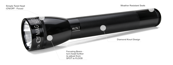 Latarka MagLite ML25LT LED 3C ML25LT-S3015