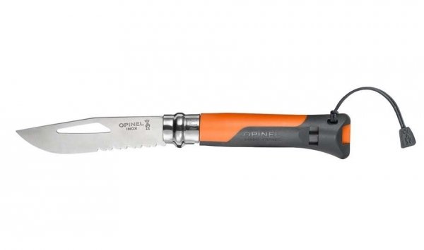 Nóż Składany Opinel No 08 Inox Outdoor Orange 