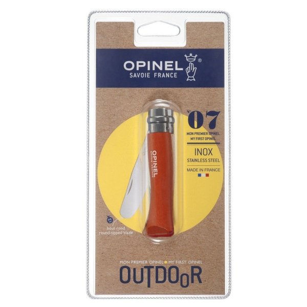 Nóż My First Opinel 07 Orange 002214 Blister