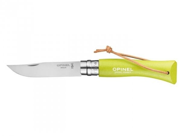 Opinel Nóż Colorama 07 Anise rzemień 002207