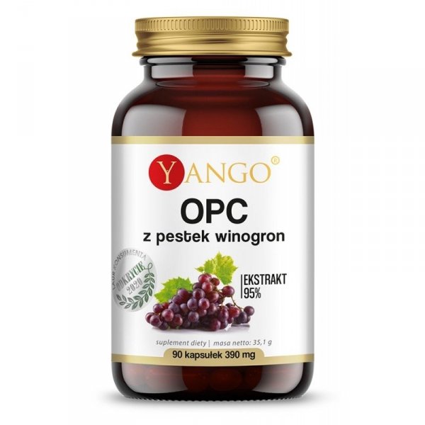 Yango OPC z Pestek winogron 90 kaps