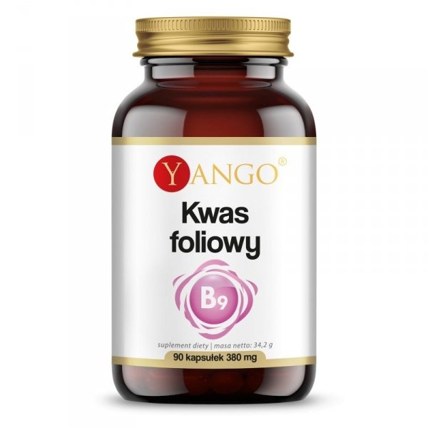 Yango Kwas Foliowy - witamina B9 90 kaps.