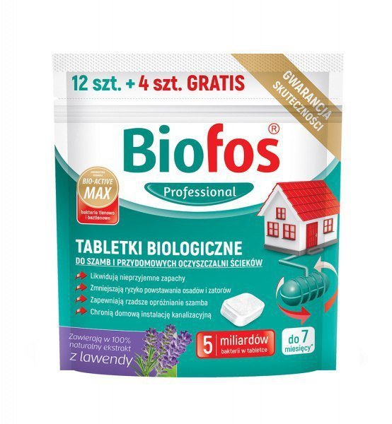 Biofos do Szamb i Przydomowych Oczyszczalni Tabletki 320g