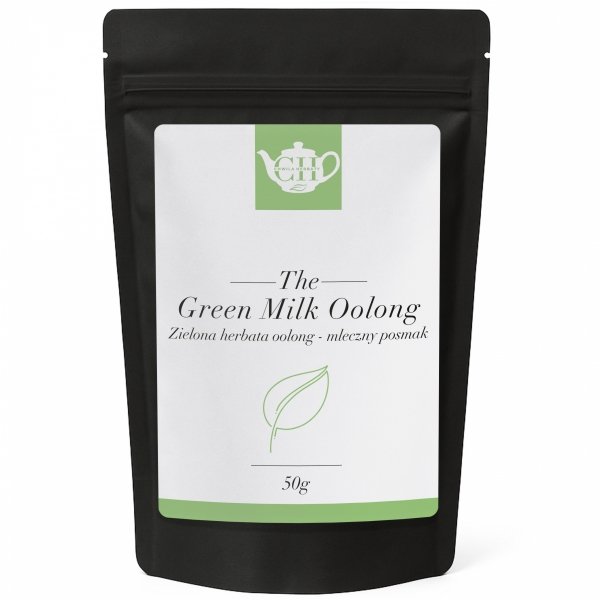 Zielona herbata oolong z mlecznym aromatem 50g - Mleczny Oolong