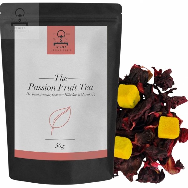 Herbata aromatyzowana - Passion Fruit Hibiskus z Marakują