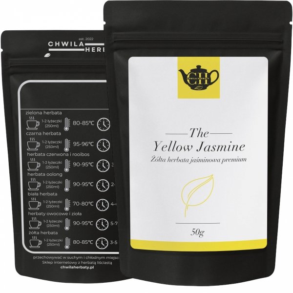 Klasyczna żółta herbata jaśminowa 50g - Żółty Jaśmin - Herbata z Jaśminem