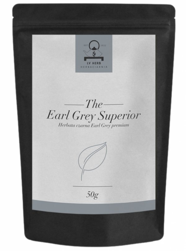 Herbata Czarna - Earl Grey Superior - Herbata Liściasta