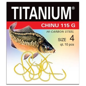 Haczyk Titanium CHINU 115G (10 szt.), rozm. 4