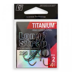 Haczyk Titanium Long Strap 290 (10 szt.), rozm. 6