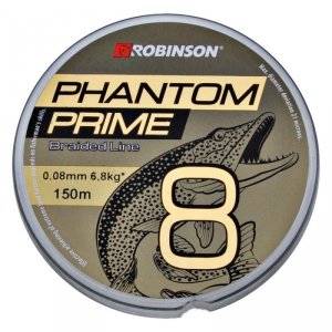Plecionka Phantom Prime X4 0,15mm, 150m, ciemnozielona