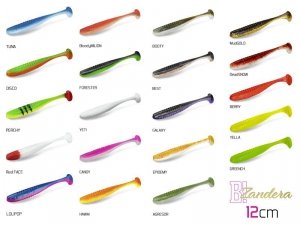 DuoPACK BOX Top Mix Delphin ZANDERA UVs / 6x 5szt 12cm/Yeti+Booty+Candy+Perchy+Forester