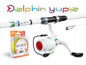 Zestaw dla dzieci Delphin YUPIE 240cm + 3T + 0,22mm