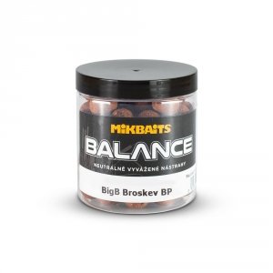 Kulki zbalansowane MikBaits BiG boilies Balance 250ml - BigB Brzoskwinia-Czarny Pieprz 20mm 