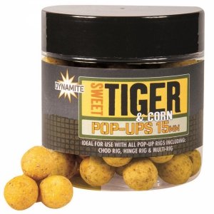 Kulki Dynamite Baits Pop Ups Sweet Tiger & Corn 15mm