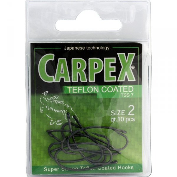 Haczyk Carpex Teflon Super Strong 7, rozm. 4 (10 szt.)