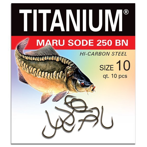 Haczyk Titanium MARU SODE 250BN (10 szt.), rozm. 10