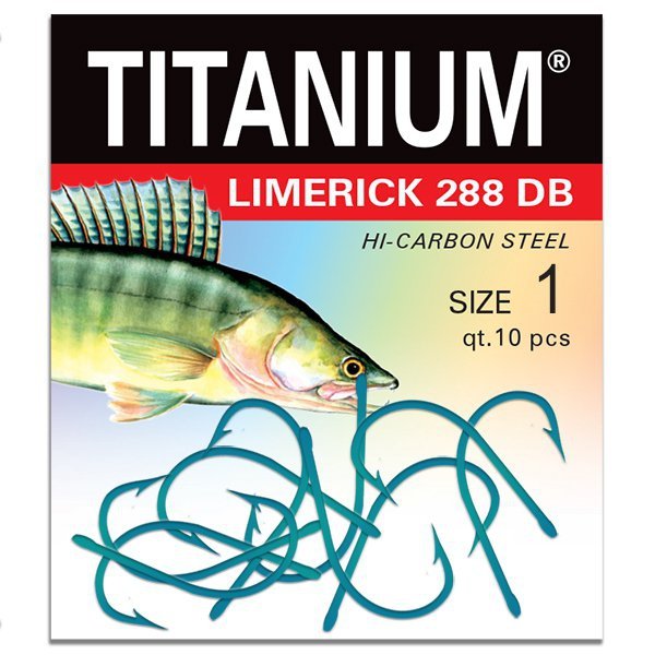 Haczyk Titanium LIMERICK 288DB (10 szt.), rozm. 1