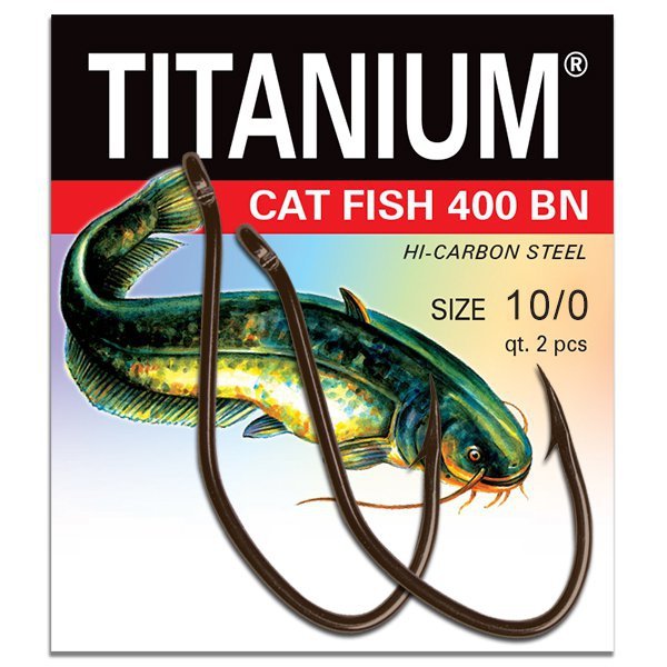 Haczyk Titanium CAT FISH (2 szt.), rozm. 10/0