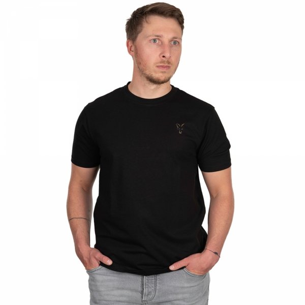 Koszulka Fox Black Large Print T shirt XL