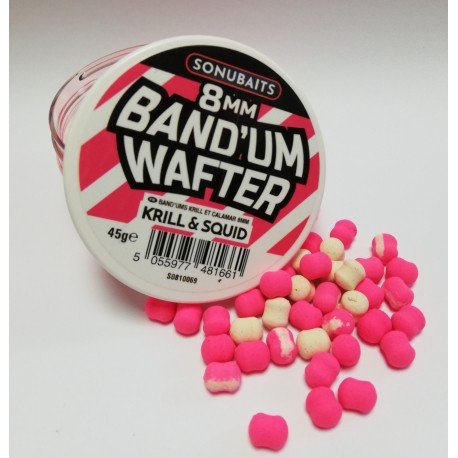 Sonubaits Band'Um Wafters 6mm - Krill & Squid. S0810065