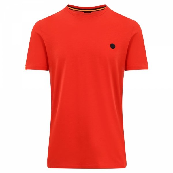 Koszulka Guru Semi Logo Tee Red T-Shirt - Small