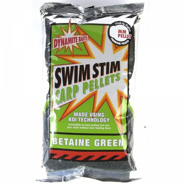 Pellet Dynamite Baits Swim Stim Betaine Green 6mm 900g