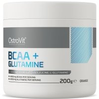 OstroVit BCAA + Glutamina (pomarańczowy) - 200g